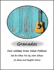 4 Waltzes set for Oboe Trio cover Thumbnail